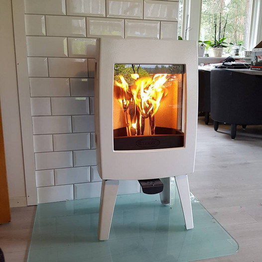 Фотография Печь-камин Dovre SENSE103 E12 (белая)