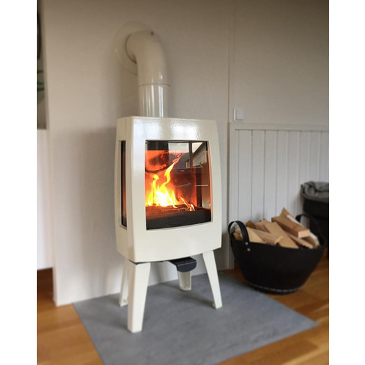 Фотография Печь-камин Dovre SENSE103 E12 (белая)
